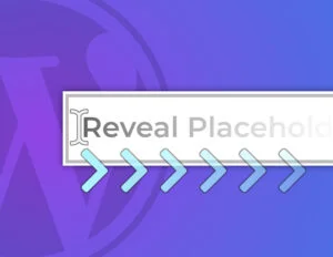 Animated placeholder text reveal tutorial