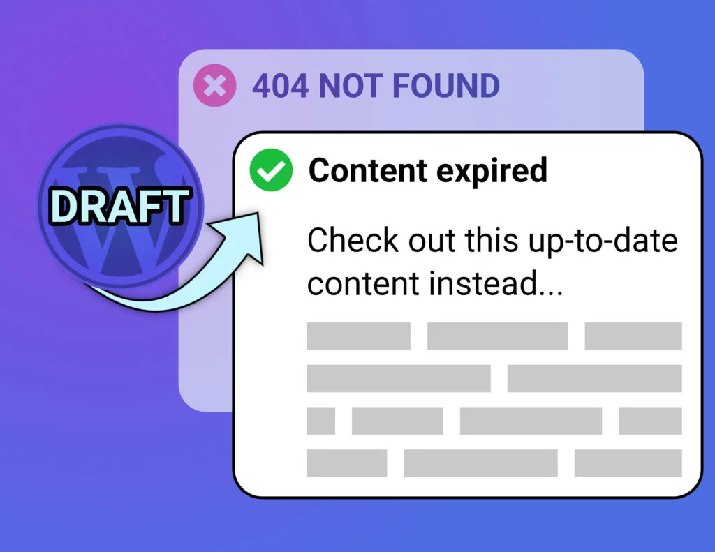 Draft content to alternative URL tutorial